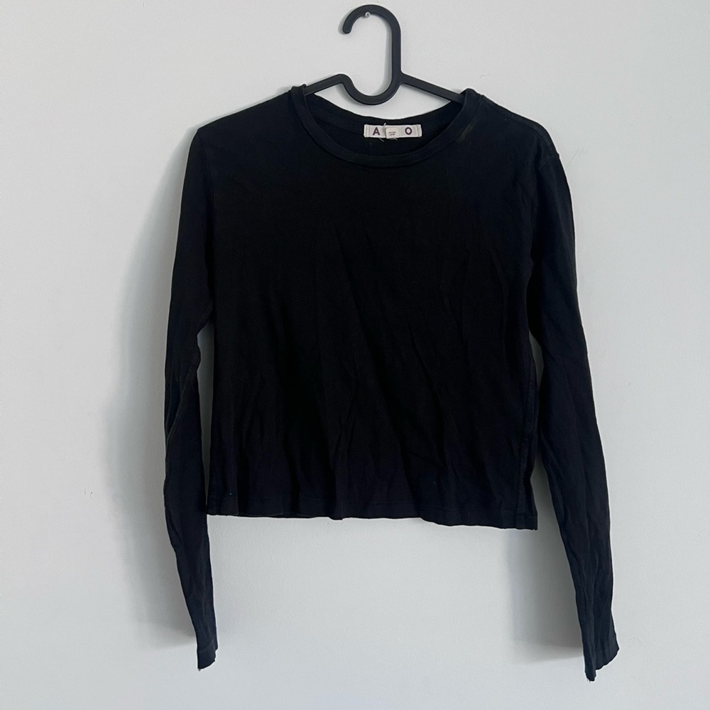 AMO Babe Tee Black XS 100% Cotton